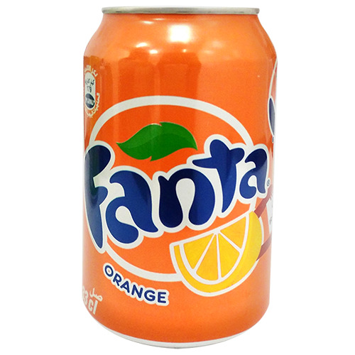 Boisson gazeuse orange