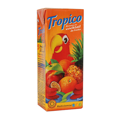 Cocktail de fruits multivitaminé