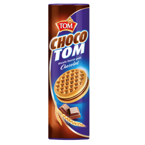 Biscuit fourré goût chocolat