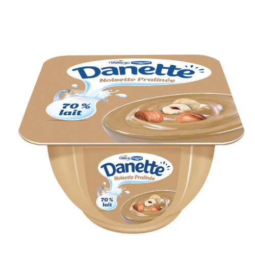 Crème dessert praliné