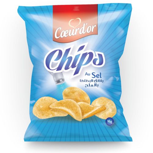 Lot de 3 chips sel