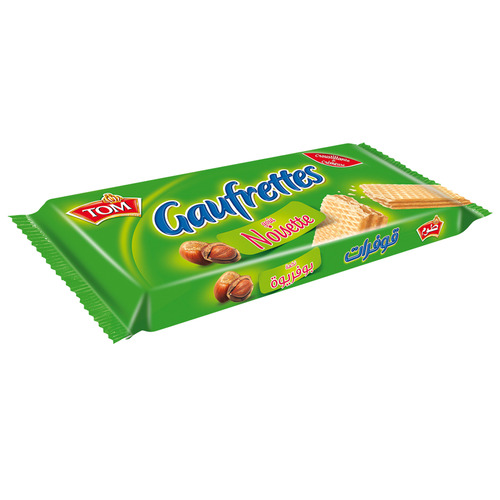 Gaufrettes aux noisettes