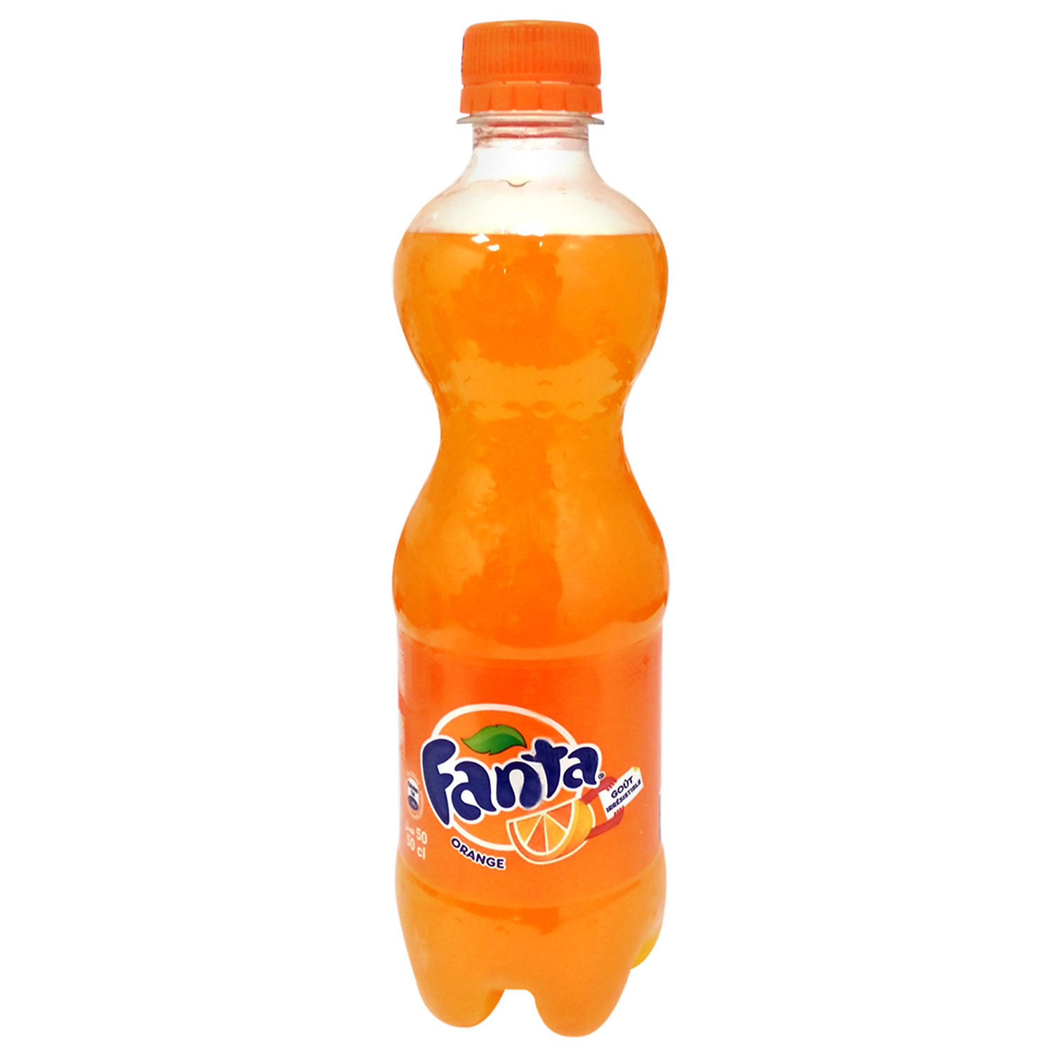 Boisson gazeuse orange