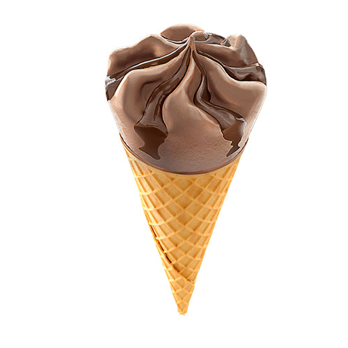 Lot 2 glaces chocolat