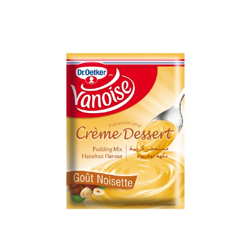 Poudre à crème dessert noisette