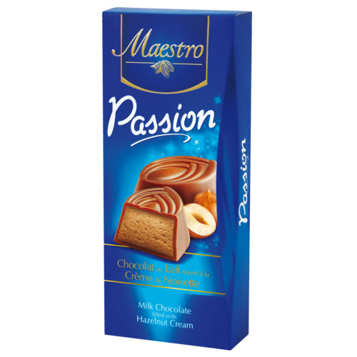 Coffret chocolat noisette