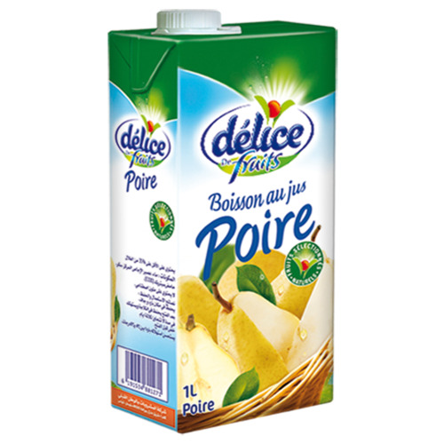 Boisson au jus poire