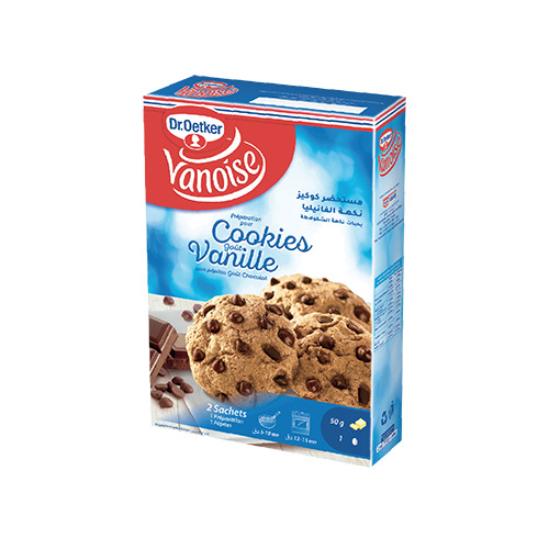 Préparation cookies vanille