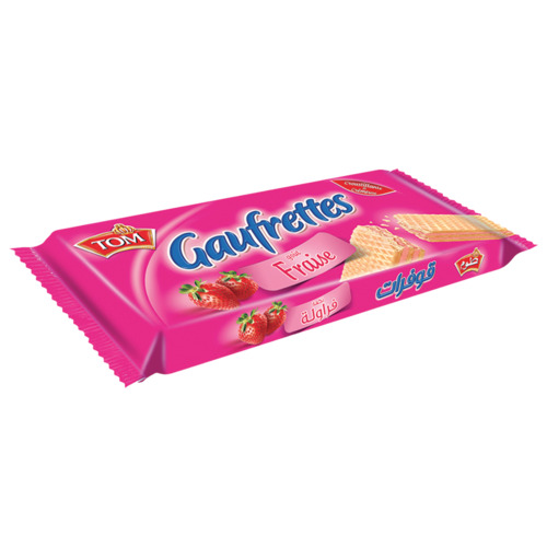 Gaufrettes fraise