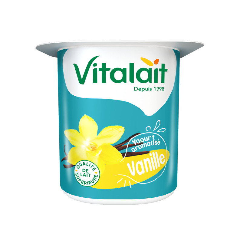 Yaourt aromatisé vanille