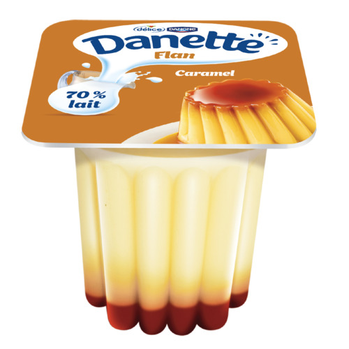 Crème dessert danette flan