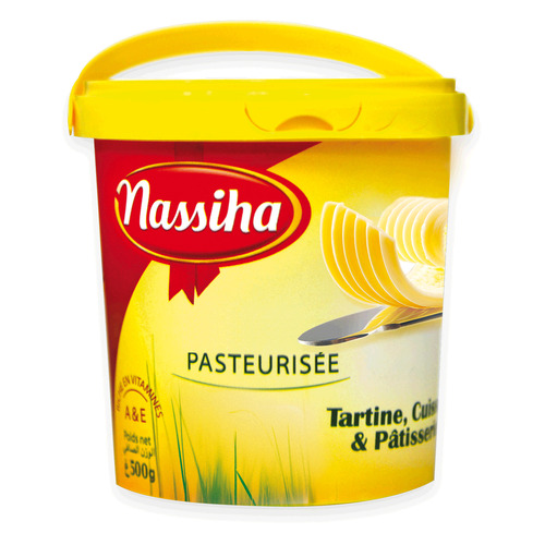 lot de 2 margarine 500gr +200 gr gratuit
