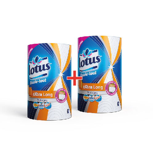 Essuie tout lotus l''original extra long 2p 