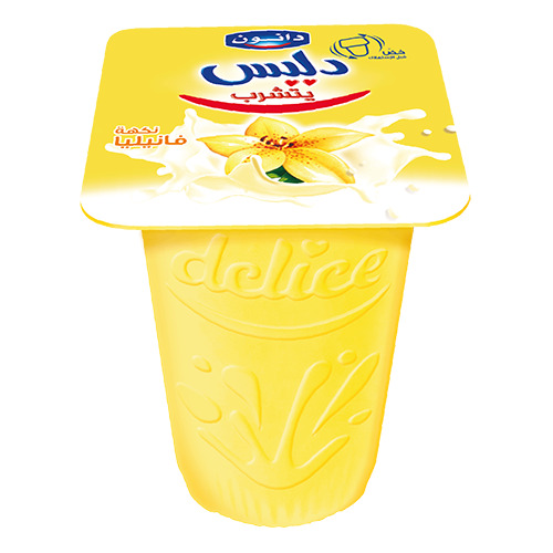 Yaourt à boire vanille