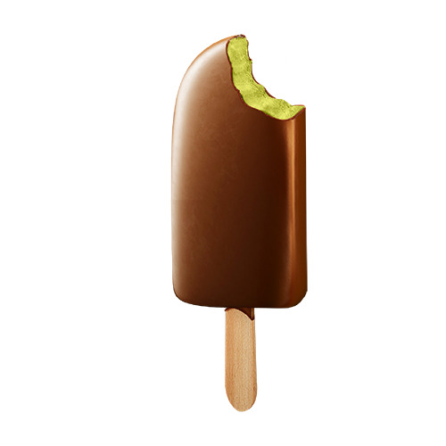 2 glaces pistache