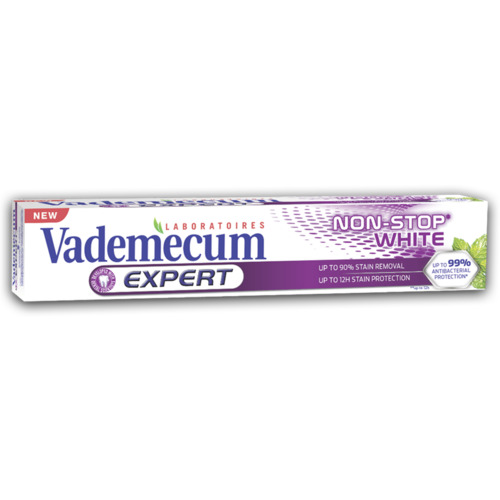 Dentifrice stop white