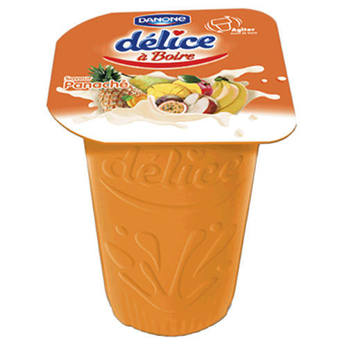 Yaourt à boire panaché