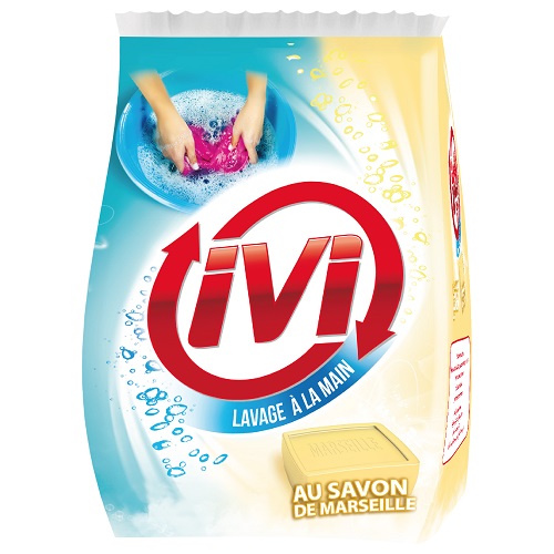 Lot de 2 lessive en poudre savon de Marseille 1.5 kg + 380 gratuit