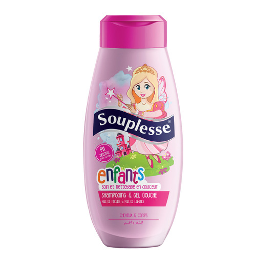 Shampoing et gel douche pour fille