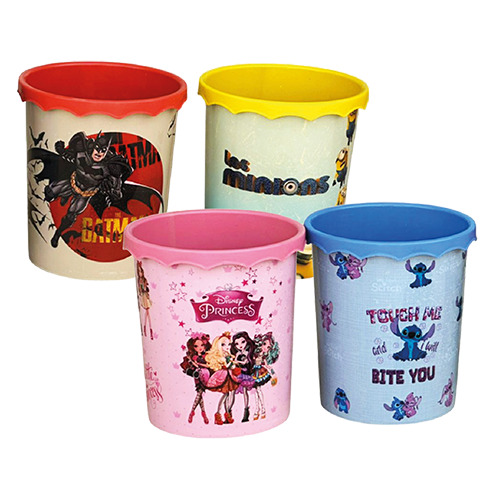 Poubelle disney en plastique