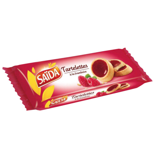 Biscuits tartelettes framboise