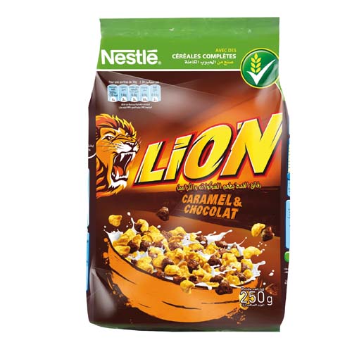 Céréales caramel et chocolat