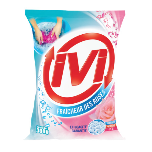 Lessive main en poudre rose