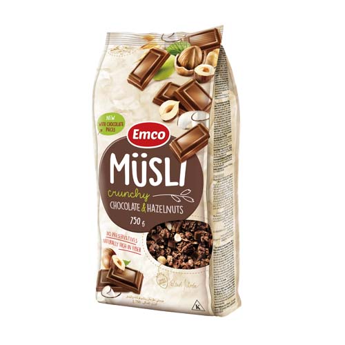 Musli chocolat noisette