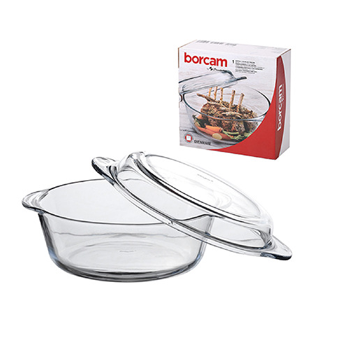 Cocotte en verre ovale