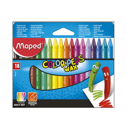 Crayons pastel wax