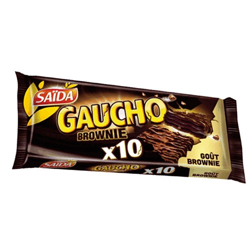 Groupage de 10 gaucho goût chocolat brownie
