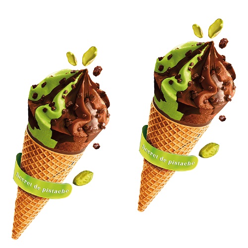 2 glaces secret de pistache
