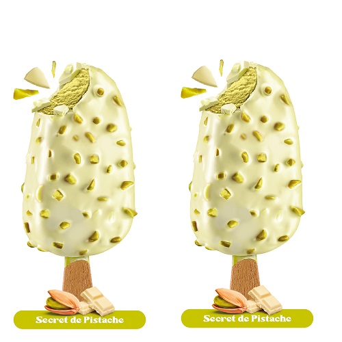 2 glaces stick secret de pistache