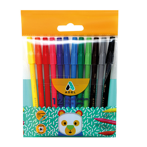 Lot de 12 stylos feutre