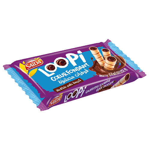 Gaufrette fourrées chocolat