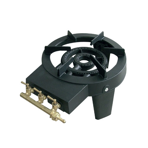 Réchaud gaz 3 pieds en fonte