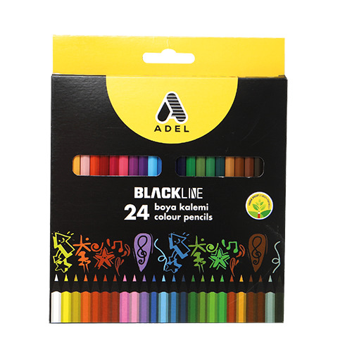 Boite de 24 crayons de couleur