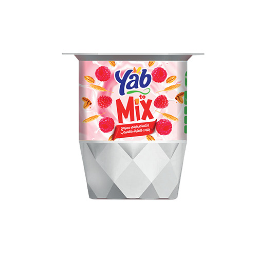 Yaourt brassé mix fruits rouge et céreales  