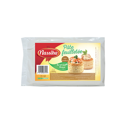 Lot de 2 pâte feuilletée