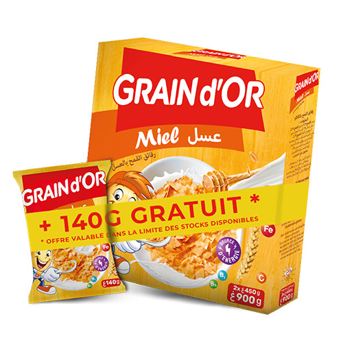 Pack céréale miel
