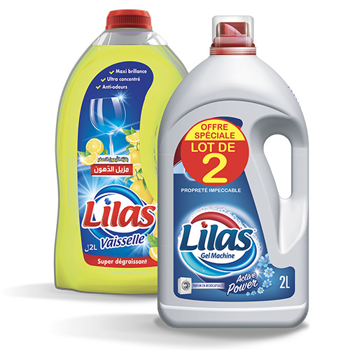 lot de gel machine  active power +liquide vaisselle 