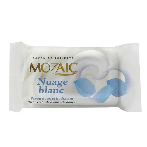 Savon de toilette nuage blanc