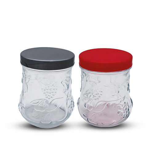 Pot de conservation coloré